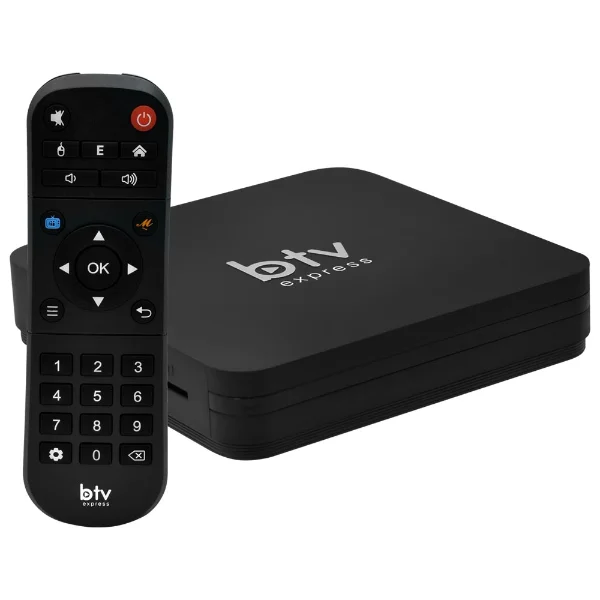 Receptor FTA BTV E13 4K IPTV e WiFi 2/8GB