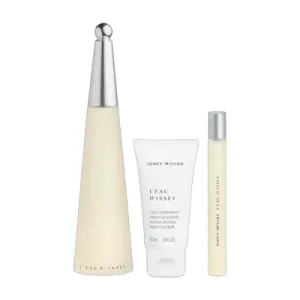 Kit Issey Miyake L'Eau D'Issey 4282L - 3 em 1 - Perfume EDT 100ML + Perfume EDT 10ML + Loção Corporal 50ML