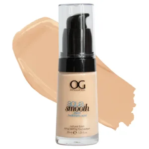 Base Líquida Outdoor Girl Aqua Smooth H20+ Hyaluronic Acid FS5209 - Nro 02 Natural - 30ML