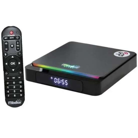Receptor MiboBox Ultra 4K 5G Wi-Fi IPTV