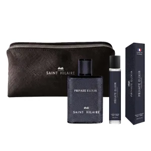 Kit Perfume Saint Hilaire Private Elixir - Eau de Parfum - Masculino - 100ML + 30ML + Nécessaire