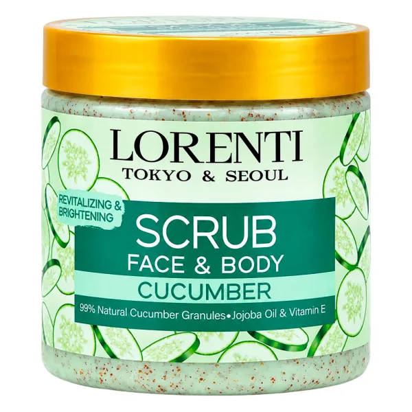 Esfoliante Corporal e Facial Lorenti - 500ML - Cucumber